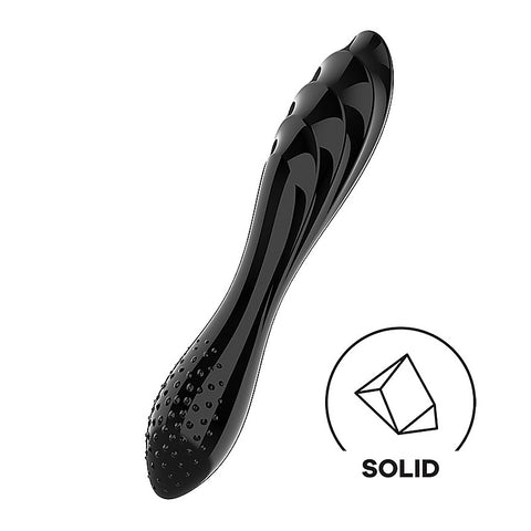 Dazzling Crystal 1 G Spot Glass Dildo by Satisfyer