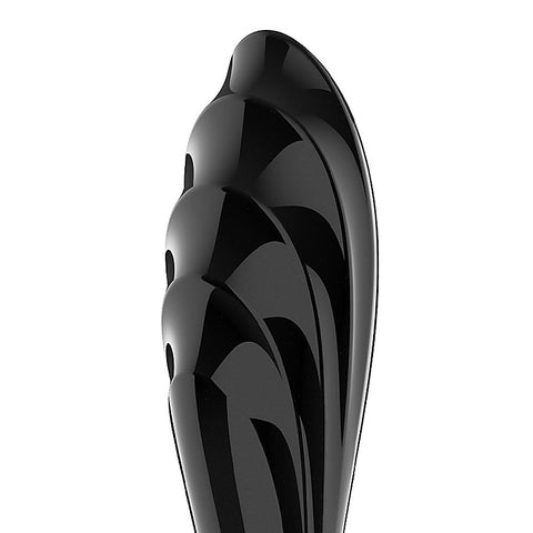 Dazzling Crystal 1 G Spot Glass Dildo by Satisfyer