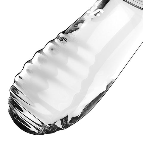 Double Crystal Anal and Vaginal Glass Dildo by Satisfyer