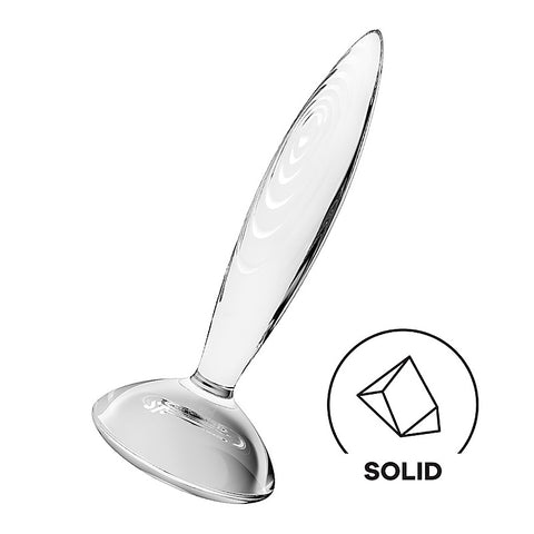 Sparkling Crystal Glass Butt Plug by Satisfyer