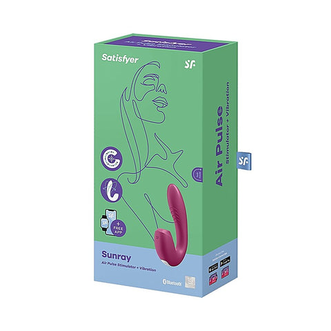 Sunray App Control G Spot and Clitoral Vibrator by Satisfyer
