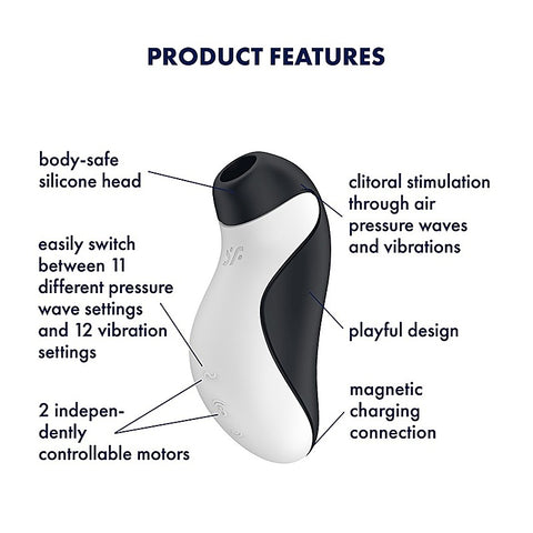 Orca Air Pulse Multi Functions Clitoral Vibrator