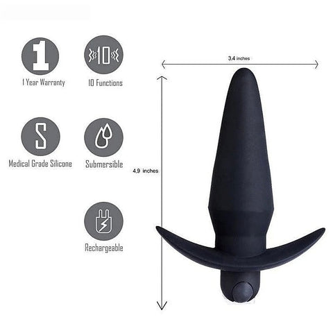 Cosmic Pleasure Rechargeable Butt Plug by Maia Toys