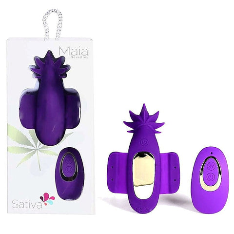 Maia Sativa 420 Rechargeable Remote Panty Vibe by Maia Toys