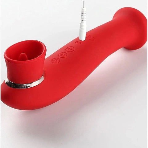Destiny Flutter Suction Vibrating Wand by Maia Toys