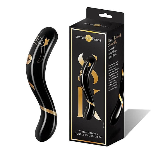 Secret Kisses Handblown Double Ended Dildo by Xgen Products