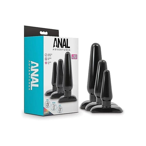 Anal Adventures Basic Plug Set by Blush Novelties