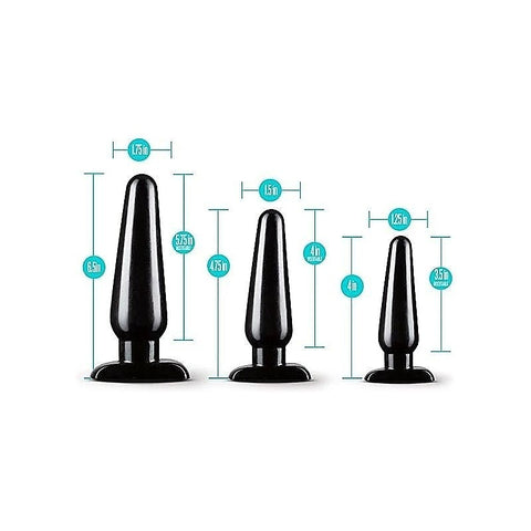 Anal Adventures Basic Plug Set by Blush Novelties