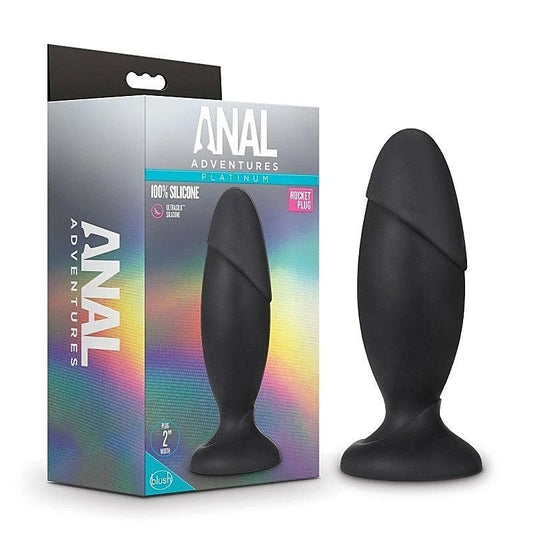 Anal Adventures Platinum Rocket Plug by Blush Novelties