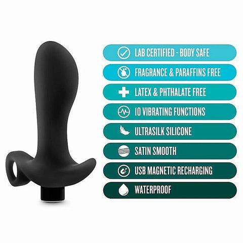 Anal Adventures Vibra Prostate Massager by Blush Novelties