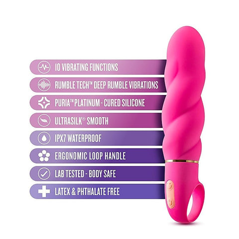 Aria Ecstasy G-Spot Vibrator by Blush Novelties