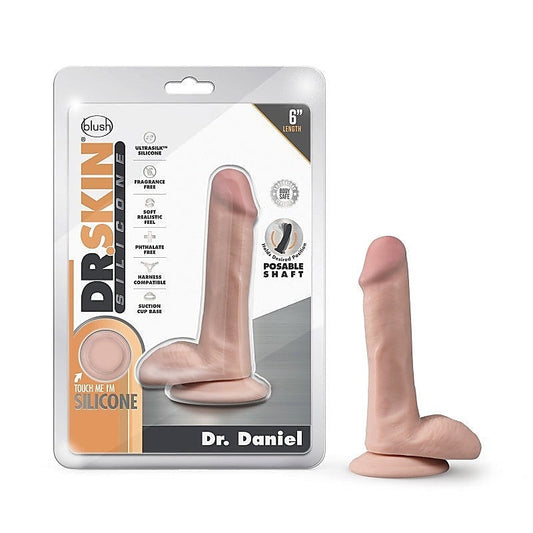 Dr. Skin Ultrasilk Suction Cup Dildo by Blush Novelties