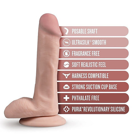 Dr. Skin Ultrasilk Suction Cup Dildo by Blush Novelties