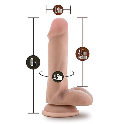 Dr. Skin Ultrasilk Suction Cup Dildo by Blush Novelties