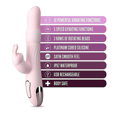 Lush Aurora Dual-Function Rabbit Vibrator by Blush Novelties