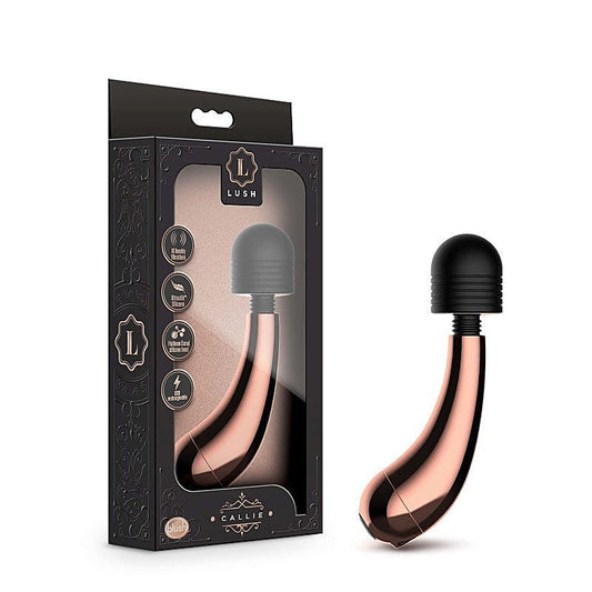 Lush Callie Compact USB Rechargeable Wand by Blush Novelties