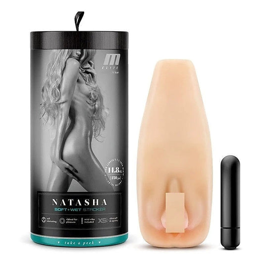 Natasha Vibrating Stroker by Blush Novelties