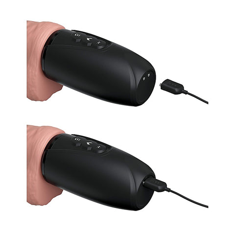 King Cock Plus 6.5 Inch 3D Thrusting Vibrating Cock