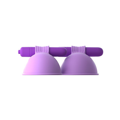 Fantasy For Her Vibrating Breast Suck-Hers Clamps