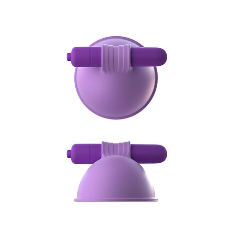 Fantasy For Her Vibrating Breast Suck-Hers Clamps