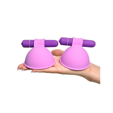 Fantasy For Her Vibrating Breast Suck-Hers Clamps