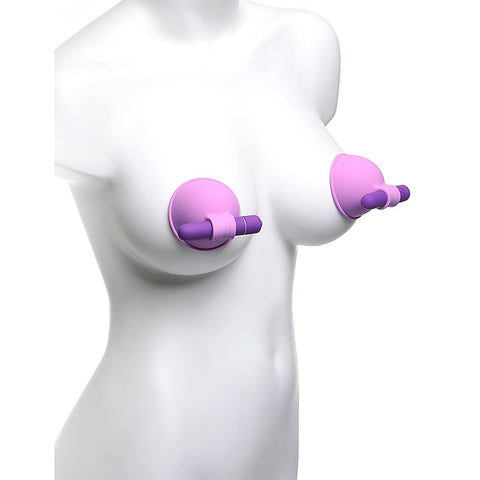 Fantasy For Her Vibrating Breast Suck-Hers Clamps
