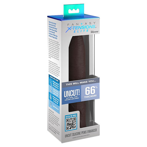 Fantasy X-Tensions Elite Uncut Silicone Penis Enhancer
