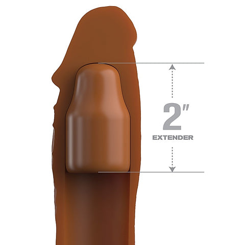 Fantasy X-Tensions Elite 2 Inch Silicone Cock Extension