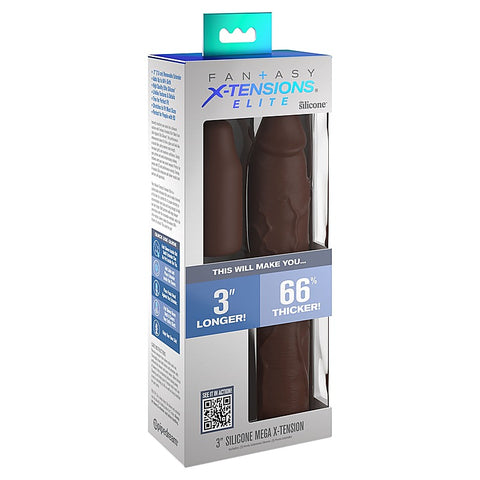 Fantasy X-Tensions Elite 3 Inch Silicone Penis Extension