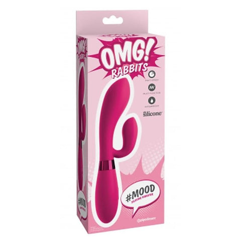 OMG! Rabbits #Mood 10 Functions Silicone Vibrator