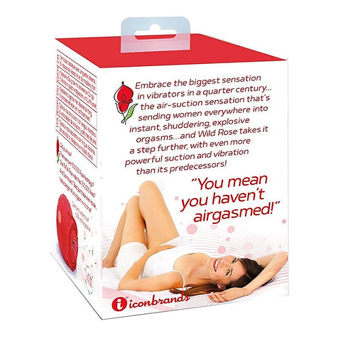 Wild Rose Suction Vibrator by Icon Brands