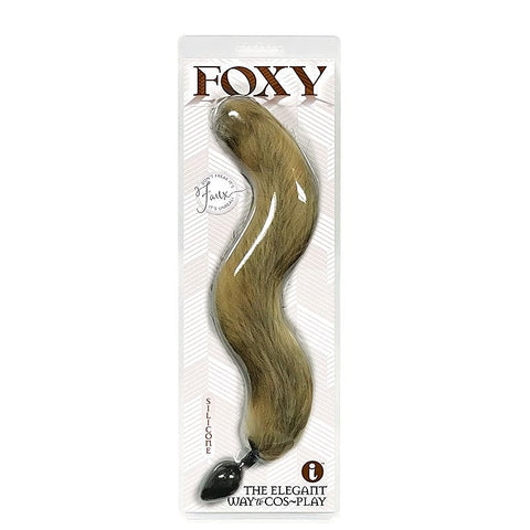 Foxy Tail Silicone Butt Plug by Icon Brands