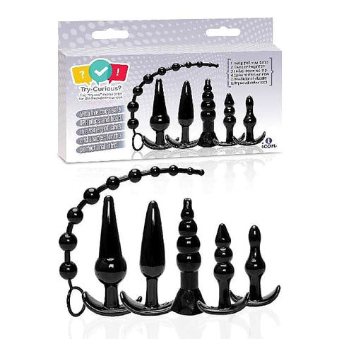 Try-Curious Anal Plug Set by Icon Brands