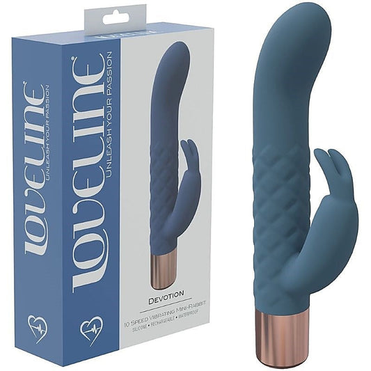 Loveline Devotion Mini Rabbit Vibrator by Shots Toys