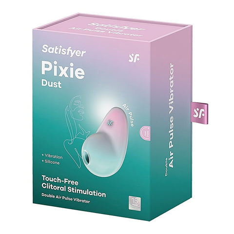 Pixie Dust Double Air Pulse Clitoral Stimulator by Satisfyer
