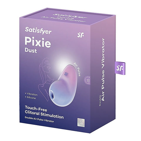 Pixie Dust Double Air Pulse Clitoral Stimulator by Satisfyer