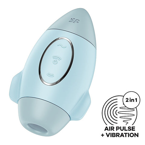 Mission Control Double Air Pulse Clitoral Vibrator
