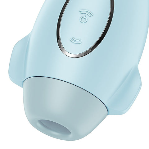Mission Control Double Air Pulse Clitoral Vibrator