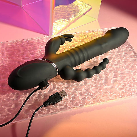 Playboy Pleasure Big Bunny Energy Rabbit Vibrator by Evolved