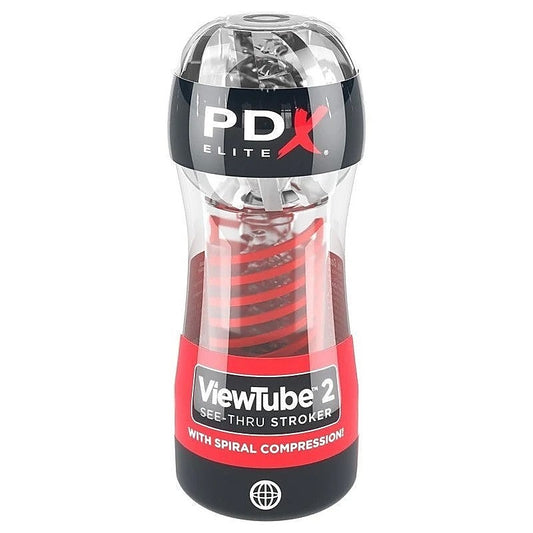 PDX Elite Viewtube 2 See-Thru Male Stroker