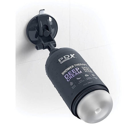 PDX Plus Shower Therapy Deep Cream Masturbator