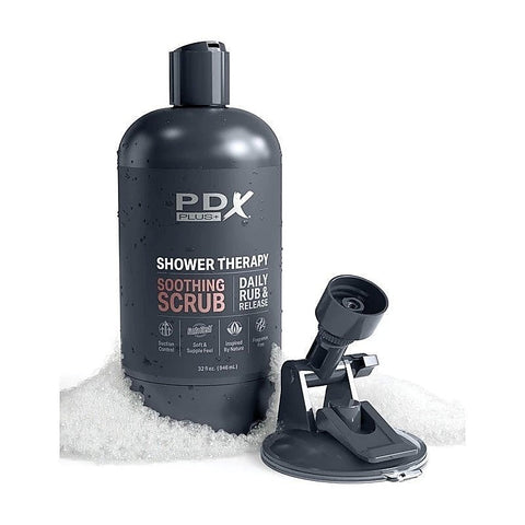 PDX Plus Shower Therapy Soothing Scrub by Pipedream Products