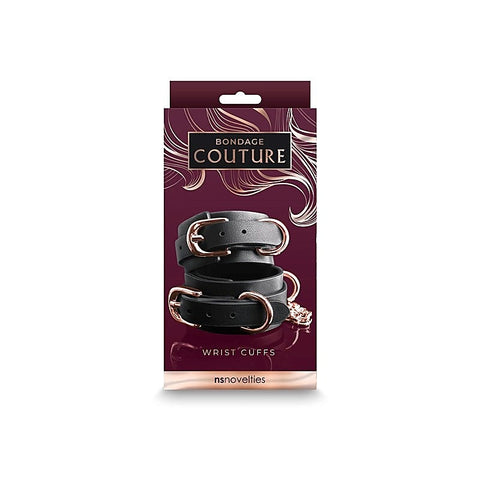 Bondage Couture Wrist Cuffs by NS Novelties