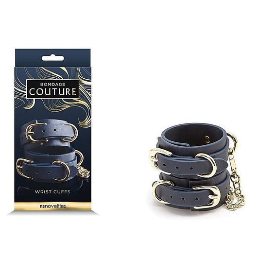 Bondage Couture Wrist Cuffs by NS Novelties