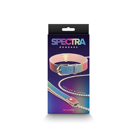 Spectra Bondage Collar & Leash by NS Novelties