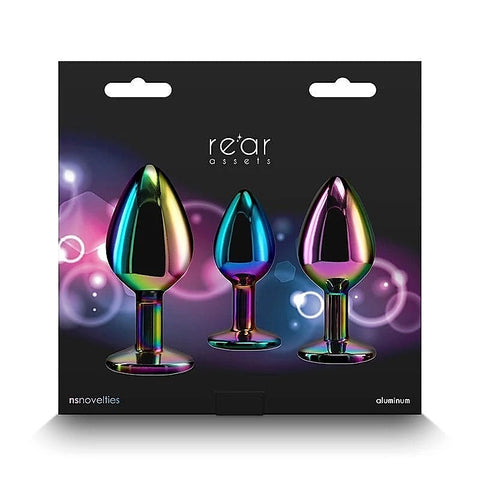Rear Assets Trainer 3 Piece Rainbow Gem by NS Novelties