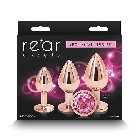 Rear Assets Trainer Rose Gold Pink Gem by NS Novelties