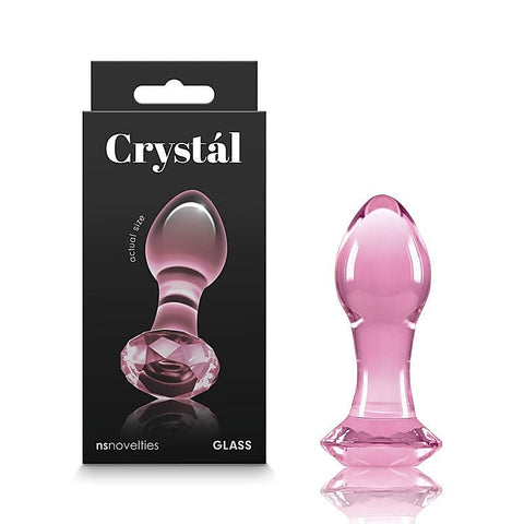 Crystal Gem Glass Anal Accessory by NS Novelties