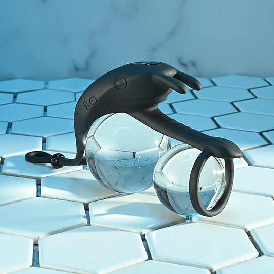 Saddle Up Cock and Ball Vibrator by Evolved