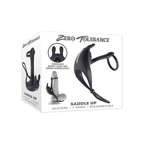 Saddle Up Cock and Ball Vibrator by Evolved